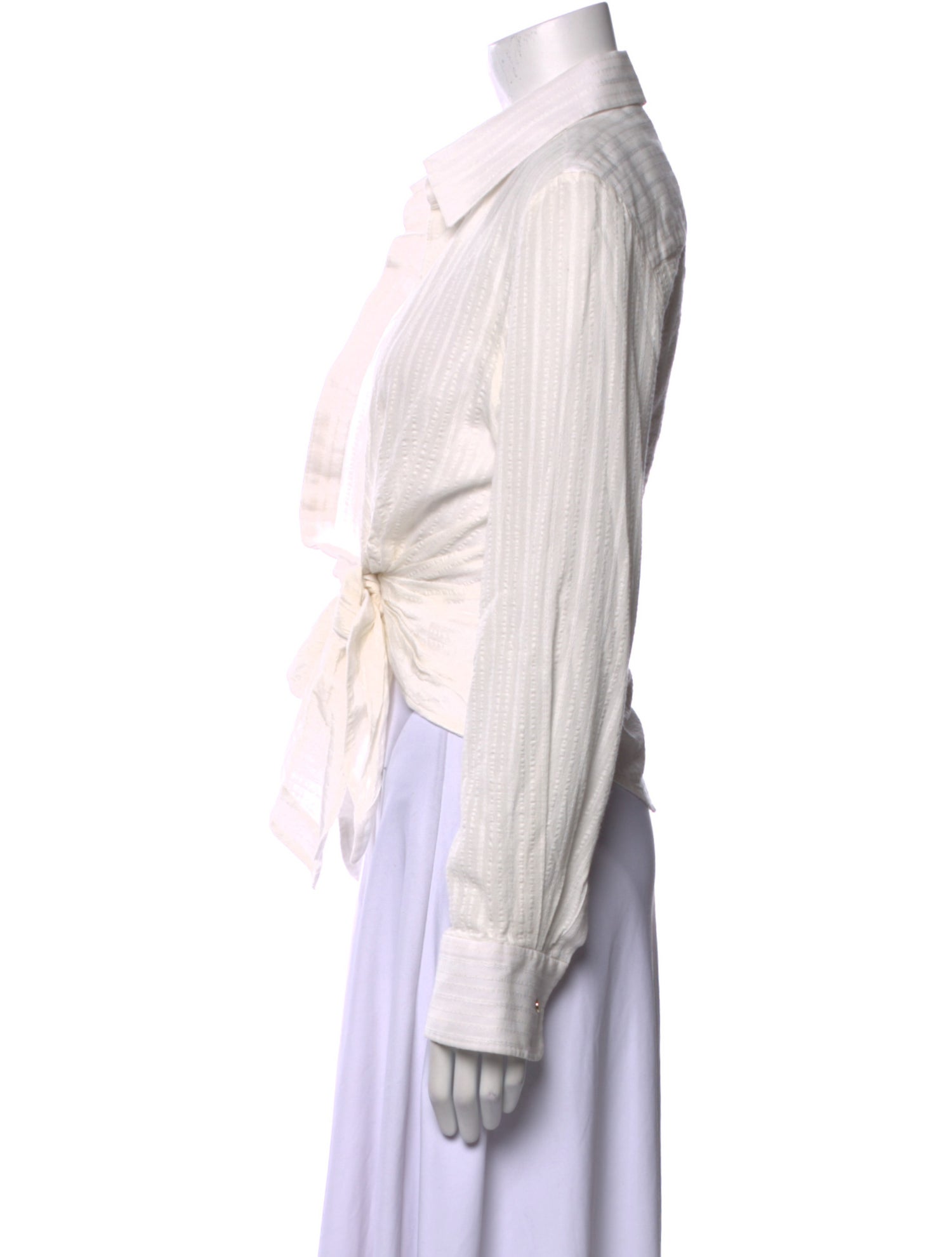 Jacquemus Long Sleeve Button-Up Top