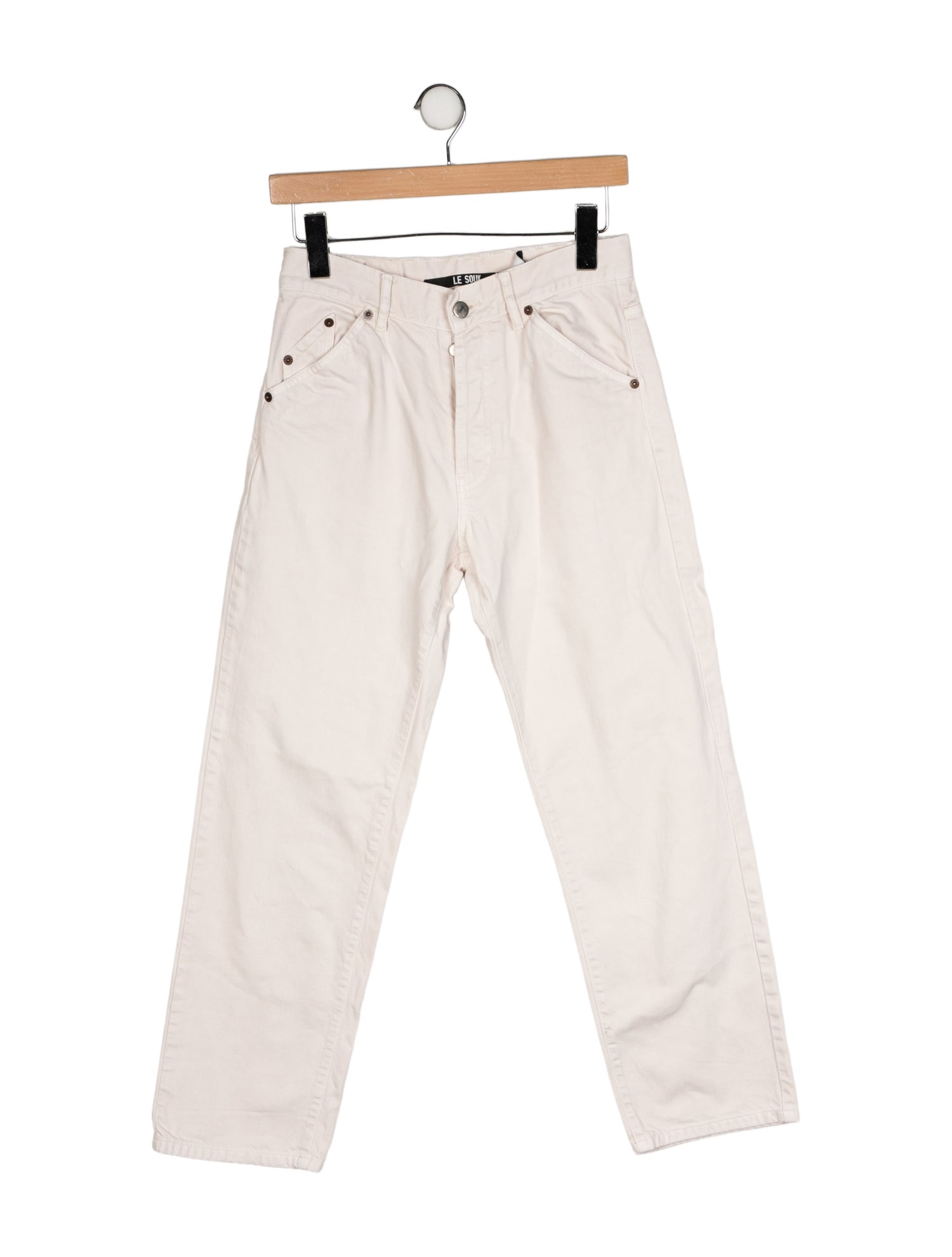 Jacquemus Mid-Rise Straight Leg Jeans