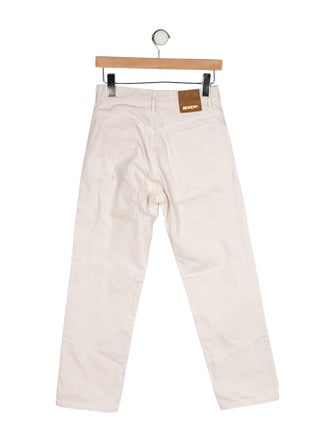 Jacquemus Mid-Rise Straight Leg Jeans