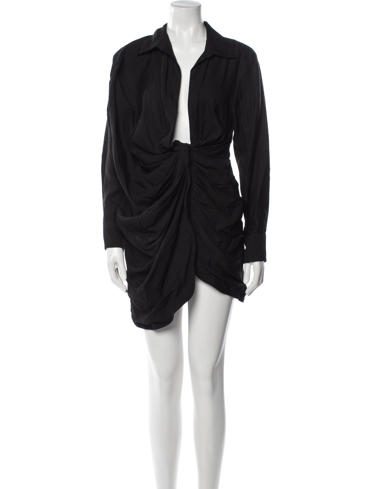 Jacquemus V-Neck Mini Dress
