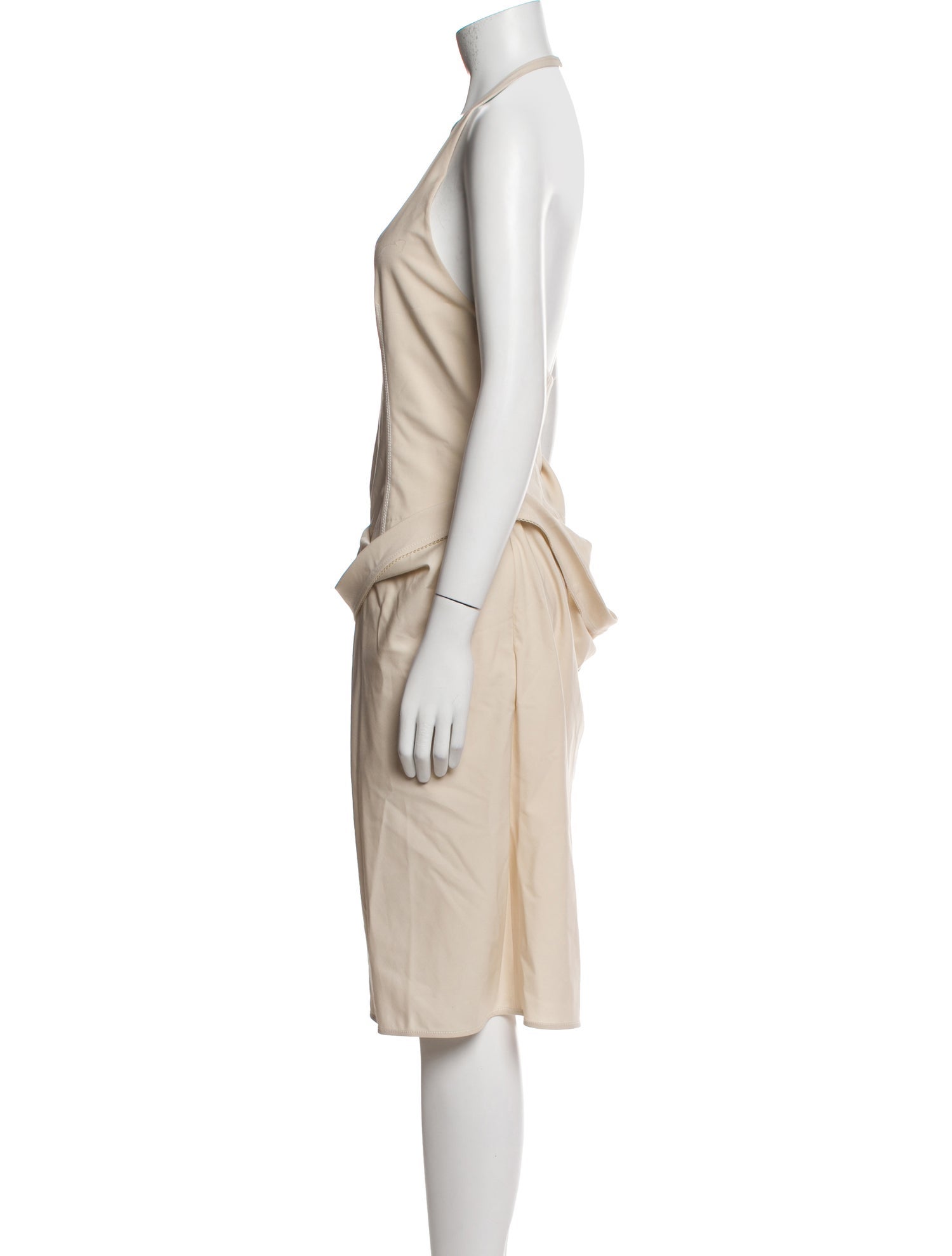 Jacquemus Virgin Wool Midi Length Dress w/ Tags