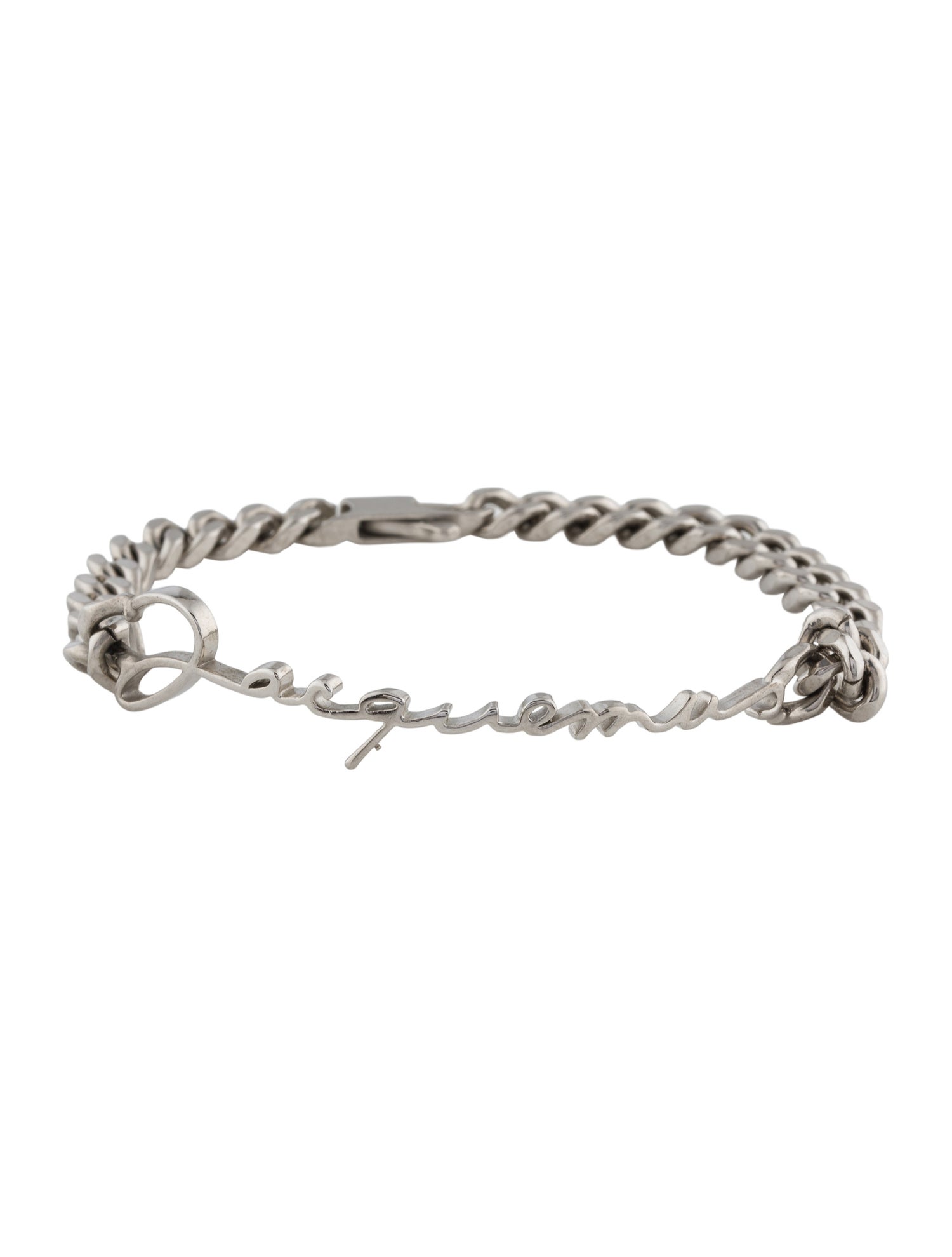 Jacquemus Signature Logo Chain Link Bracelet.