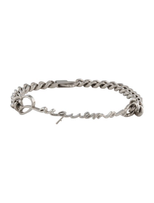 Jacquemus Signature Logo Chain Link Bracelet.