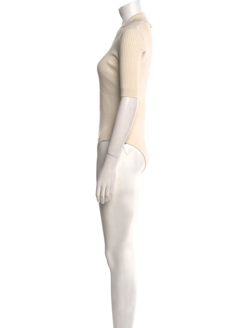 Jacquemus V-Neck Short Sleeve Bodysuit