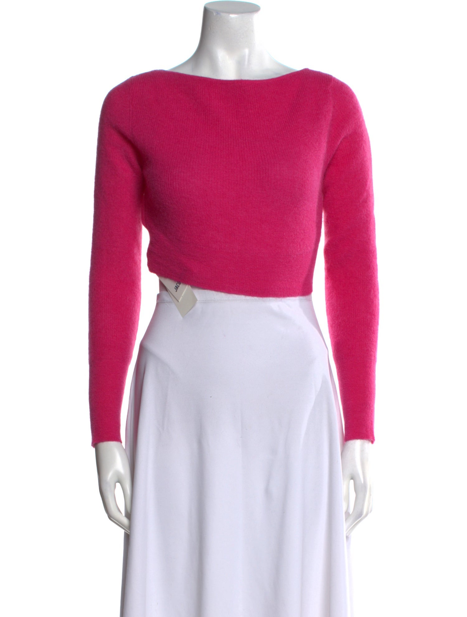 Jacquemus Mohair Bateau Neckline Sweater w/ Tags