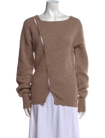 Jacquemus Wool Scoop Neck Sweater
