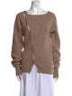 Jacquemus Wool Scoop Neck Sweater