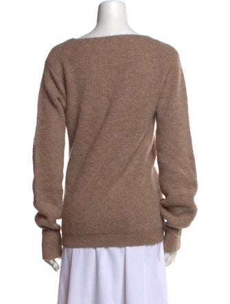 Jacquemus Wool Scoop Neck Sweater