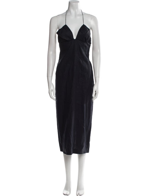 Jacquemus Linen Midi Length Dress