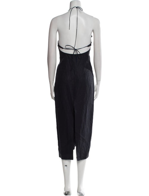 Jacquemus Linen Midi Length Dress