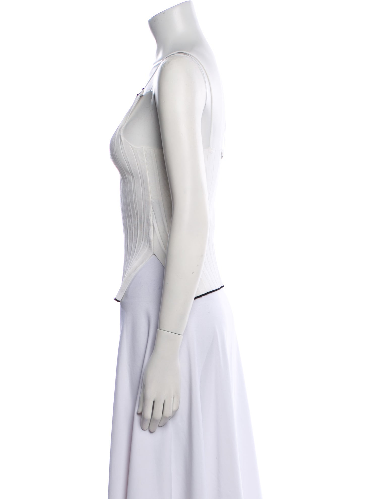 Jacquemus Square Neckline Sleeveless Top