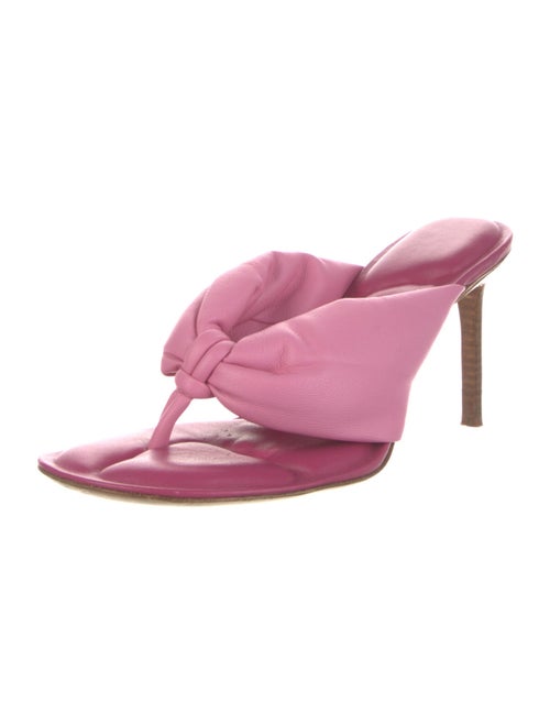 Jacquemus Leather Slides