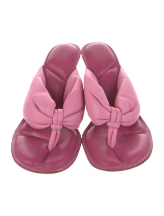 Jacquemus Leather Slides