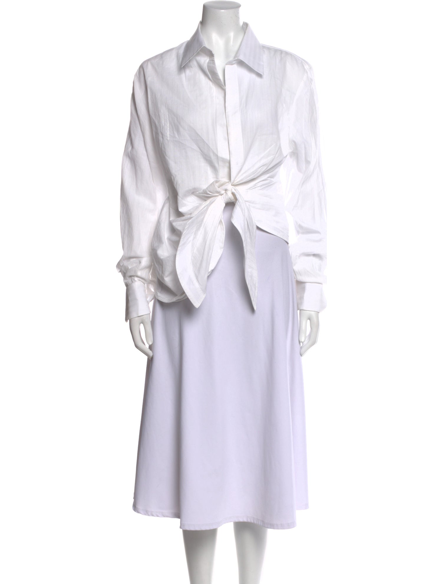 Jacquemus Long Sleeve Crop Top