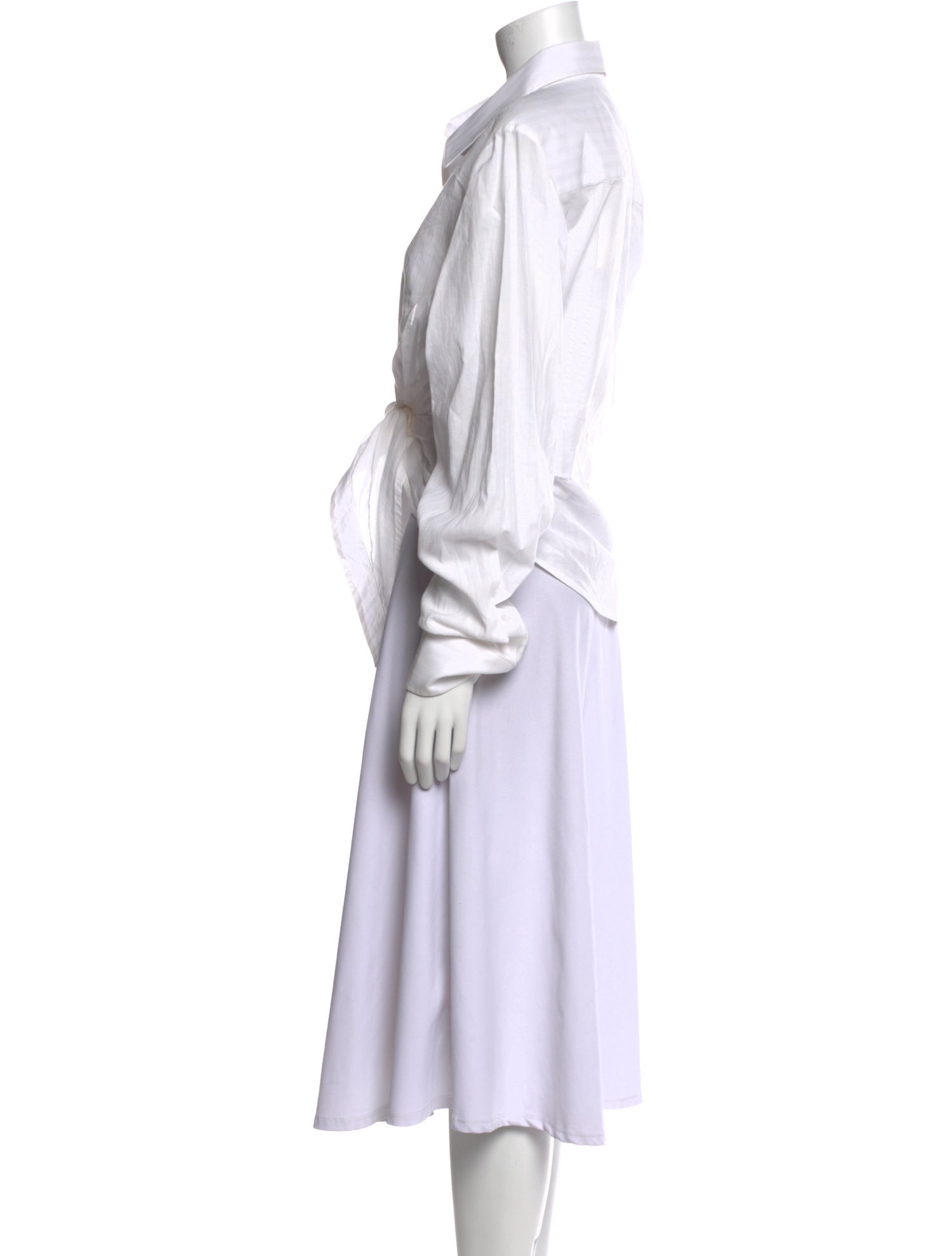 Jacquemus Long Sleeve Crop Top