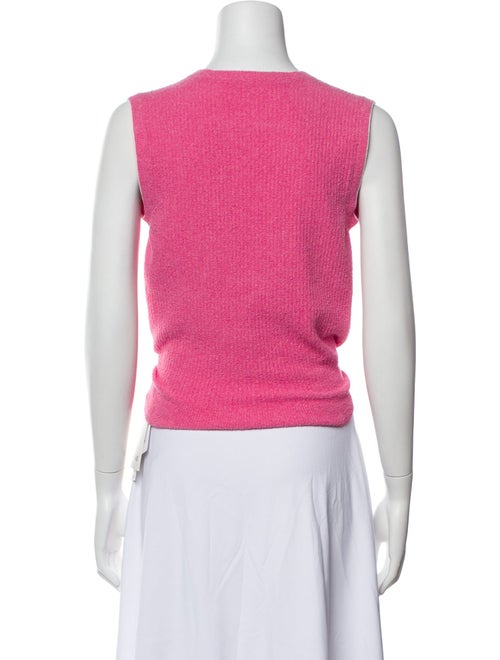 Jacquemus Plunge Neckline Sleeveless Crop Top