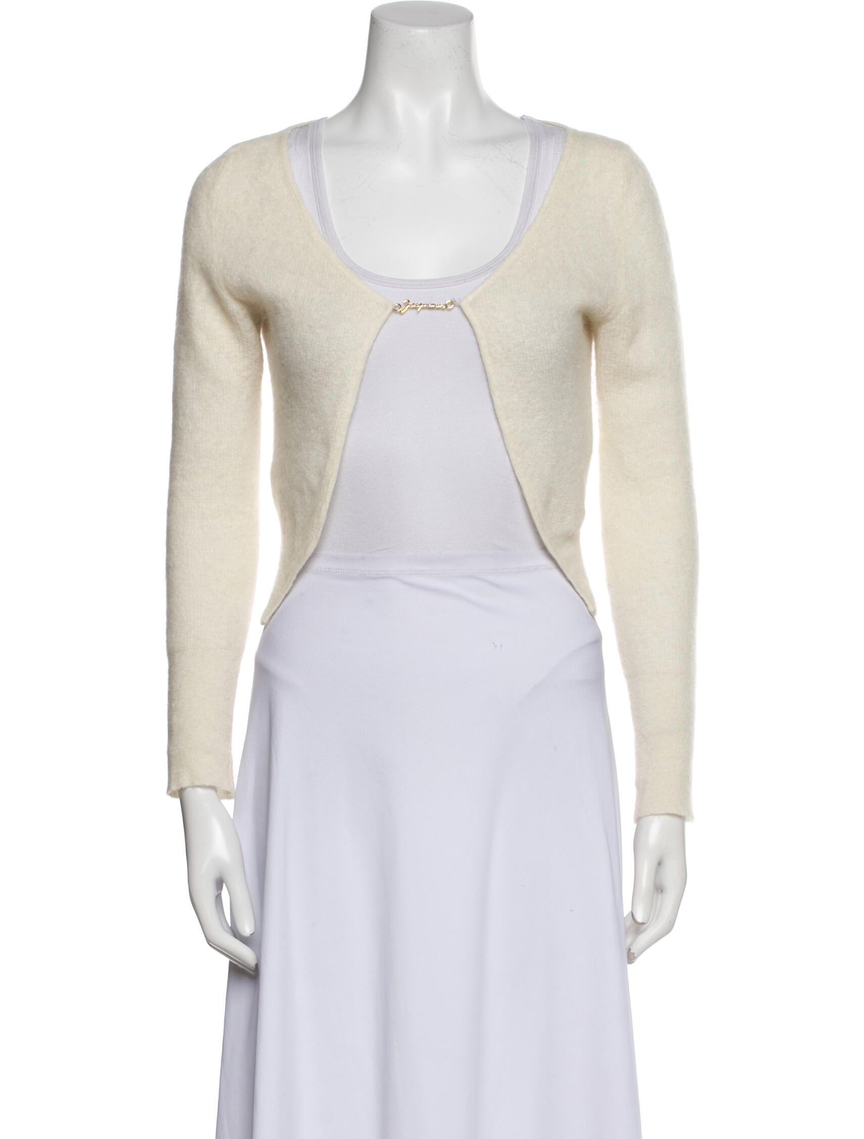 Jacquemus Mohair Scoop Neck Sweater