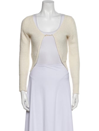 Jacquemus Mohair Scoop Neck Sweater