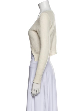 Jacquemus Mohair Scoop Neck Sweater