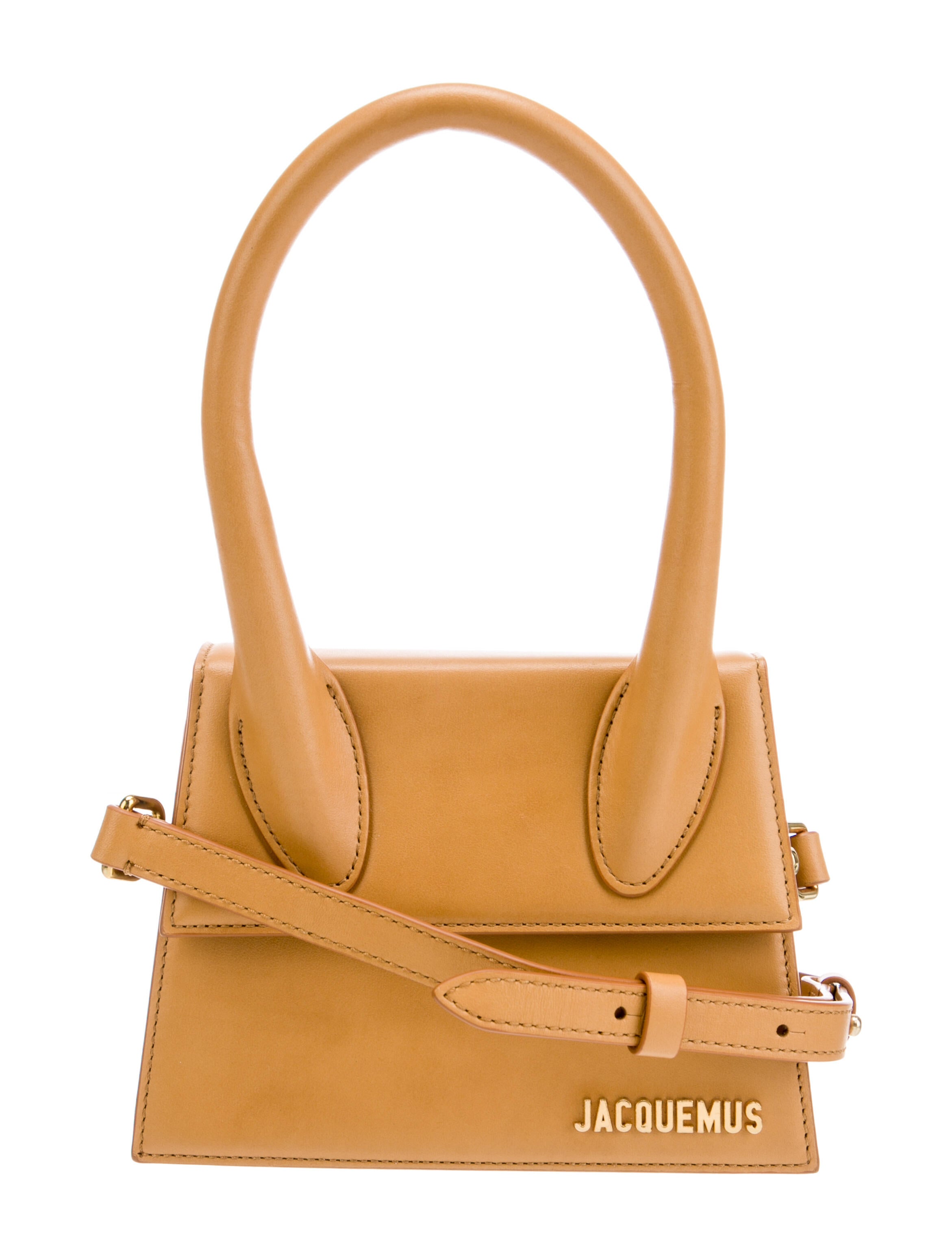 Jacquemus Leather Top Handle Bag