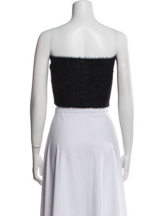 Jacquemus Strapless Crop Top