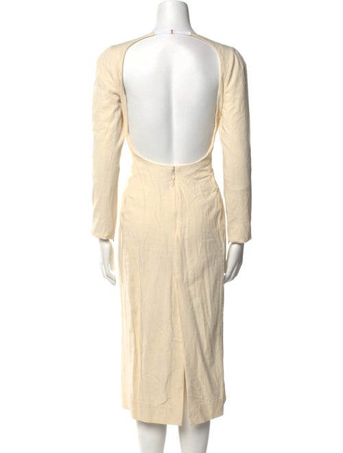Jacquemus Square Neckline Midi Length Dress