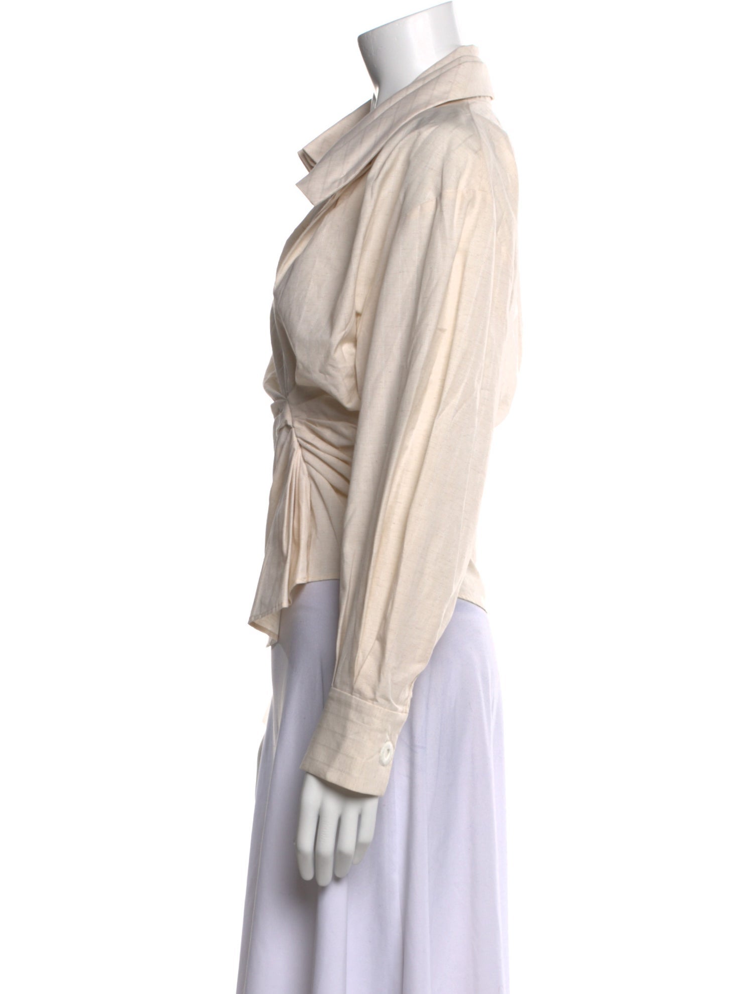 Jacquemus Long Sleeve Button-Up Top