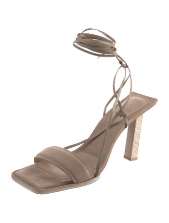 Jacquemus Suede Gladiator Sandals