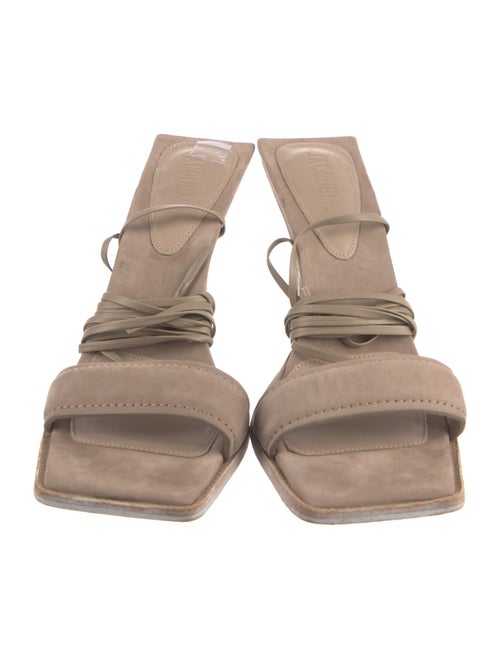 Jacquemus Suede Gladiator Sandals