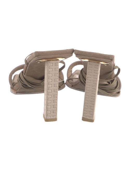 Jacquemus Suede Gladiator Sandals