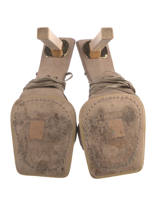 Jacquemus Suede Gladiator Sandals