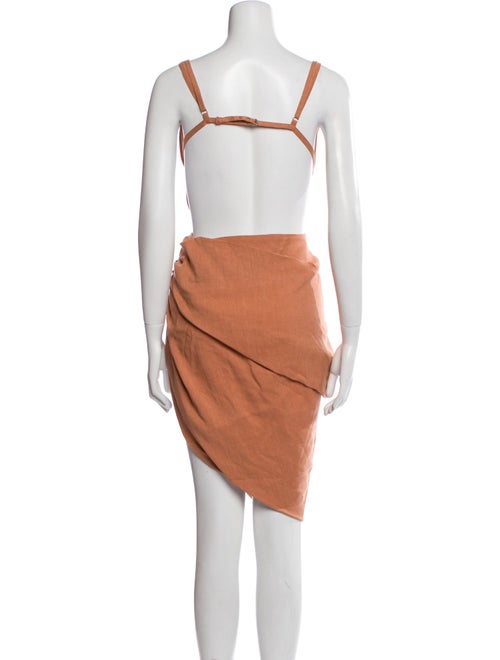 Jacquemus Cowl Neck Midi Length Dress