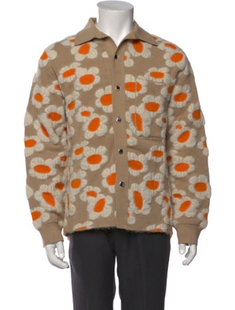Jacquemus Patterned Collar Cardigan