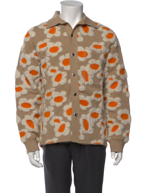Jacquemus Patterned Collar Cardigan