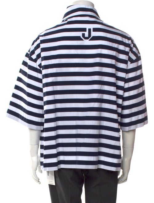Jacquemus Striped Three-Quarter Sleeve Shirt