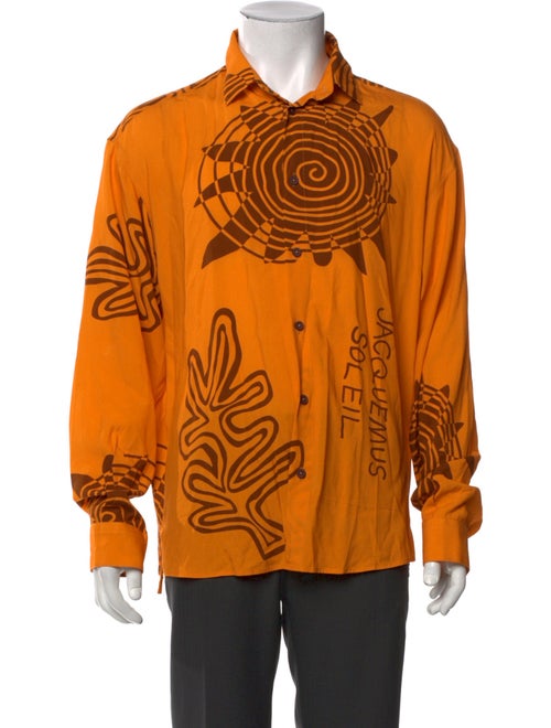 Jacquemus Printed Long Sleeve Western Shirt