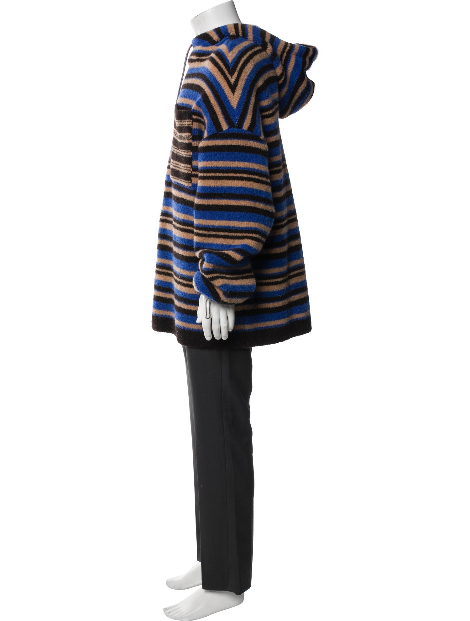 Jacquemus Merino Wool Striped Sweatshirt