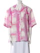 Jacquemus Printed Short Sleeve Button-Up Top