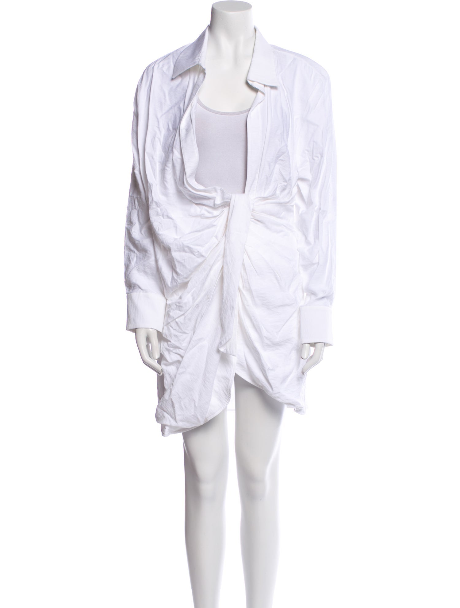 Jacquemus Cowl Neck Mini Dress