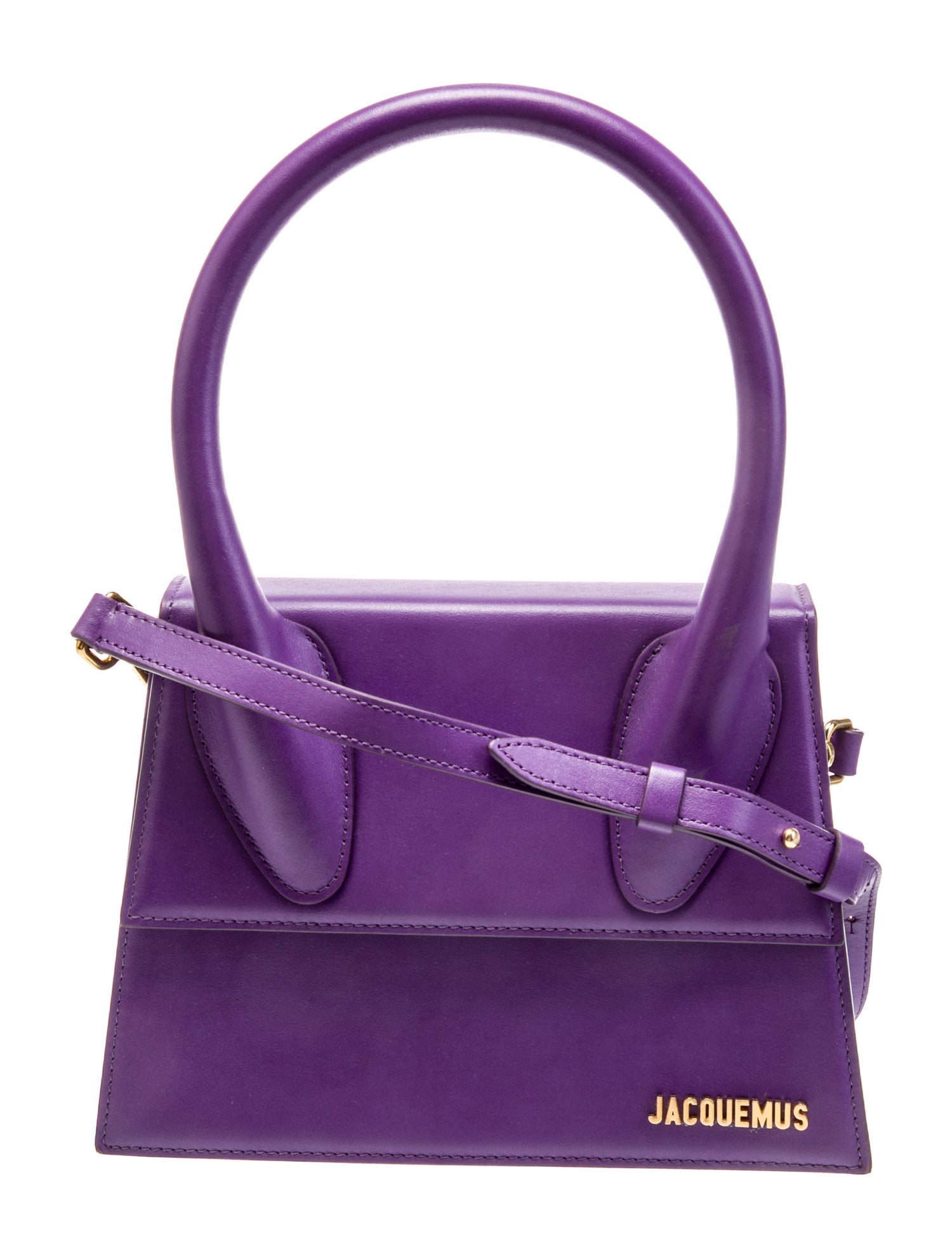 Jacquemus Leather Top Handle Bag