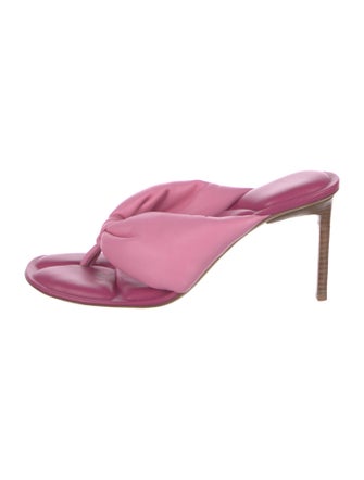 Jacquemus Leather Slides