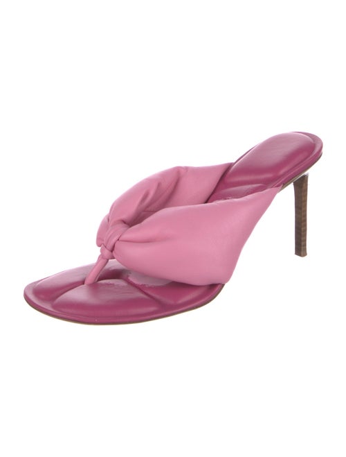 Jacquemus Leather Slides