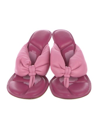 Jacquemus Leather Slides