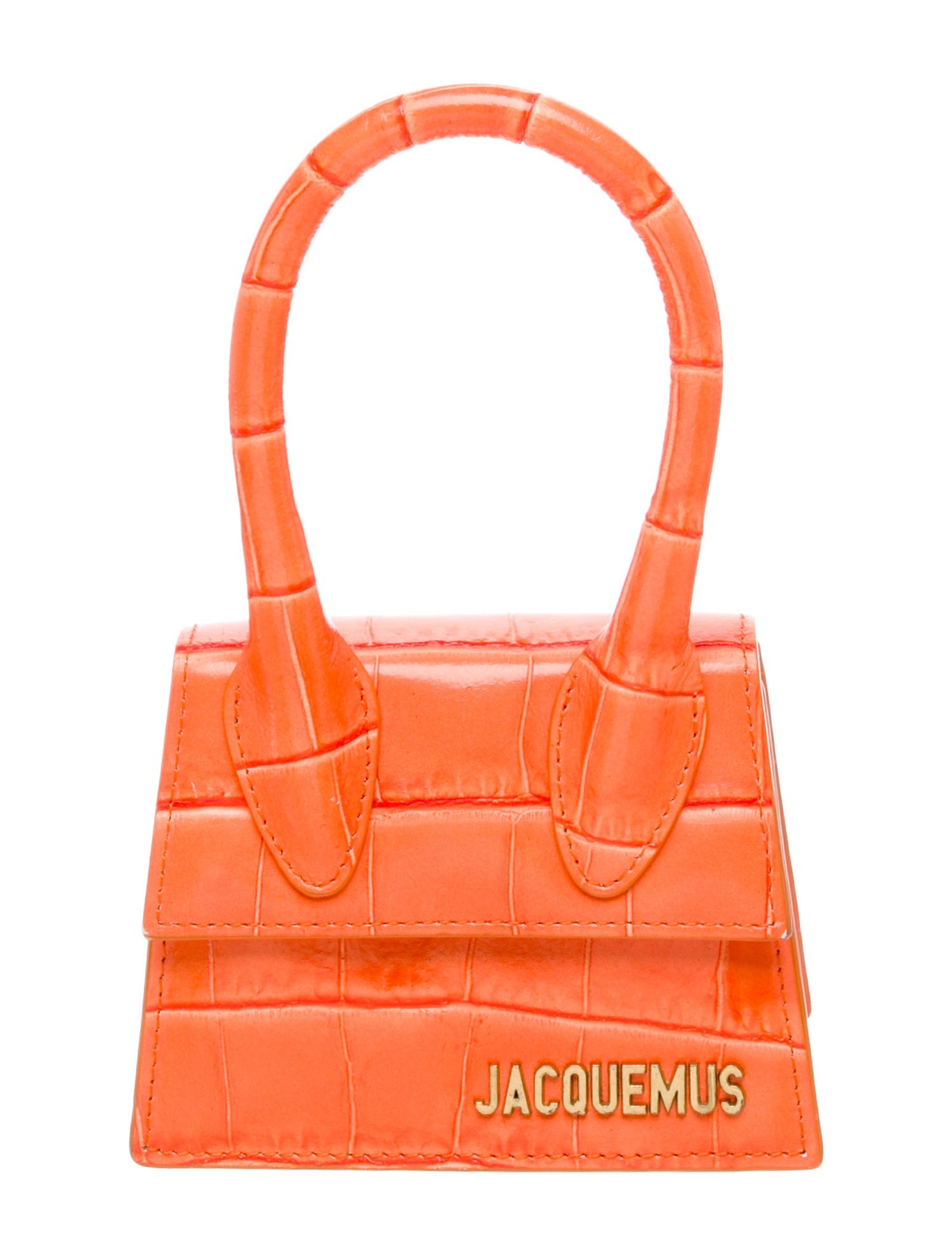 Jacquemus Embossed Leather Shoulder Bag