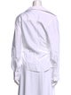 Jacquemus V-Neck Long Sleeve Button-Up Top