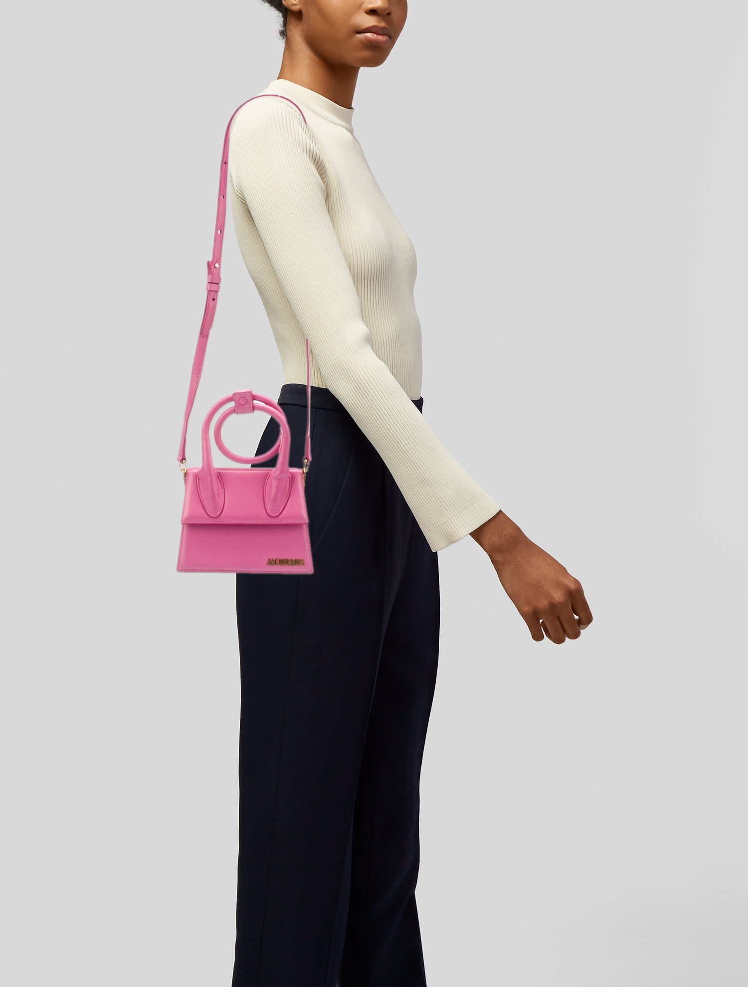 Jacquemus Leather Crossbody Bag