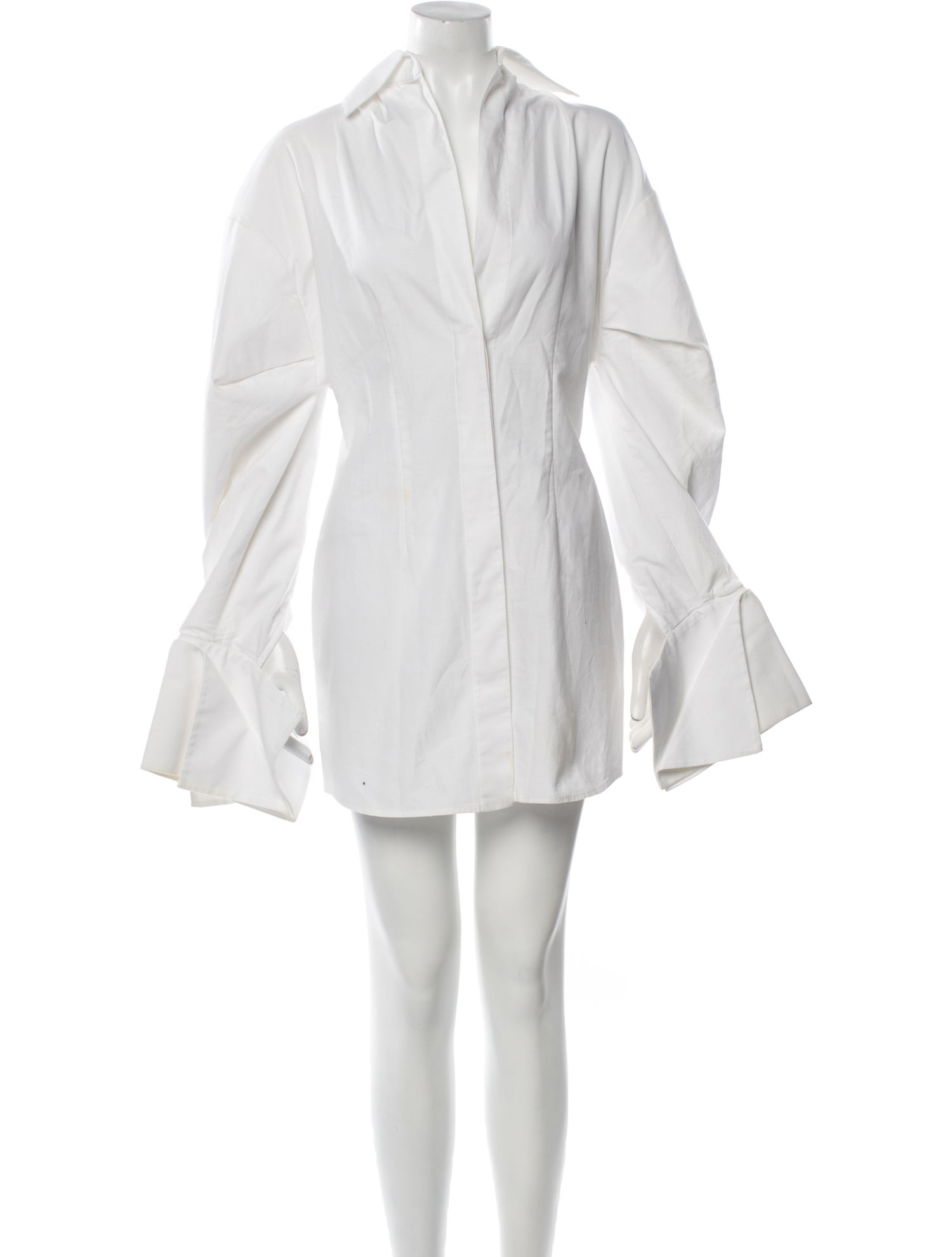 Jacquemus V-Neck Mini Dress