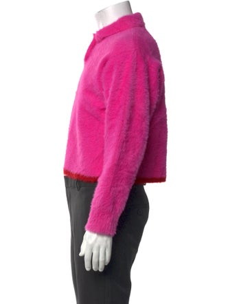 Jacquemus Collar Long Sleeve Polo Sweater