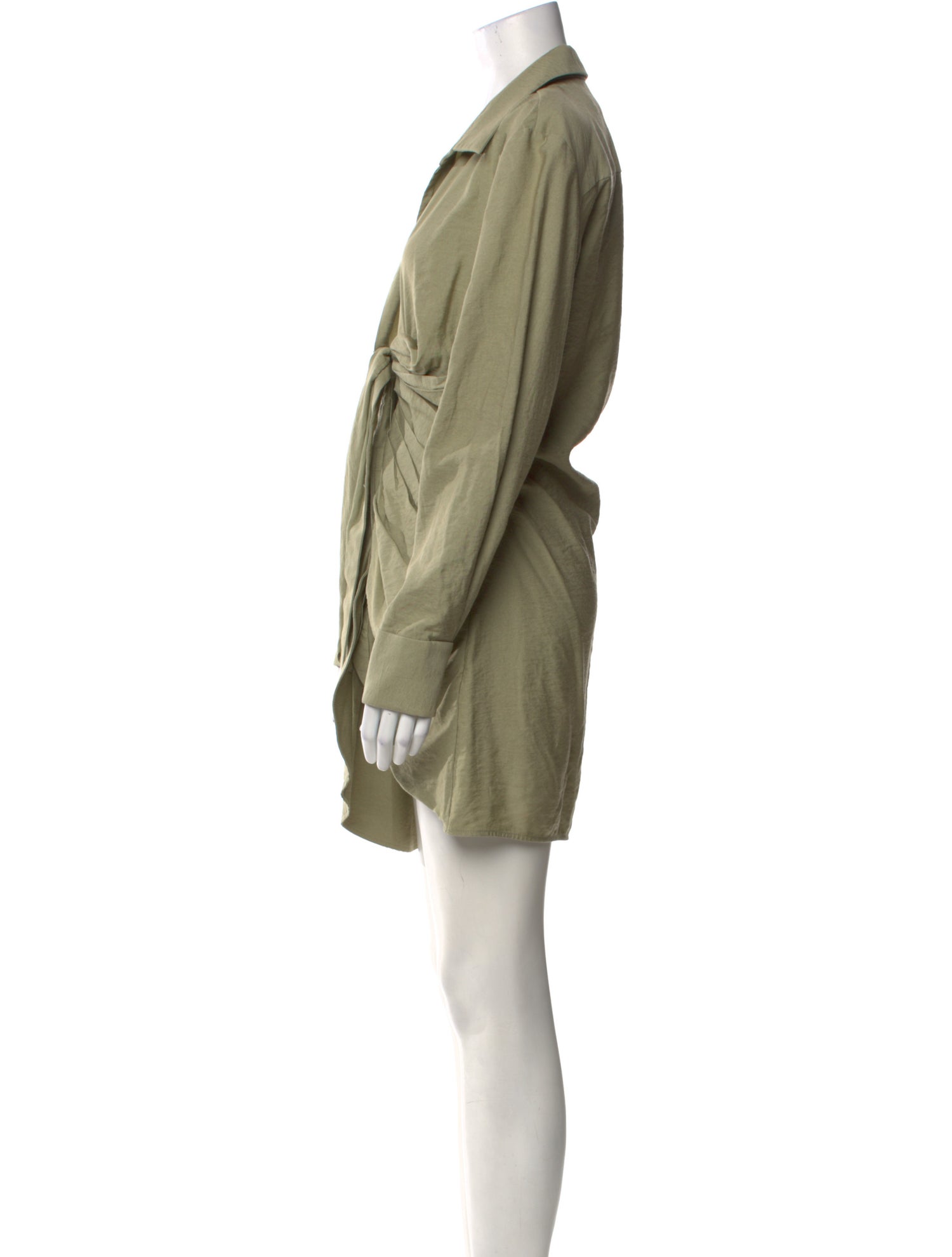 Jacquemus V-Neck Mini Dress