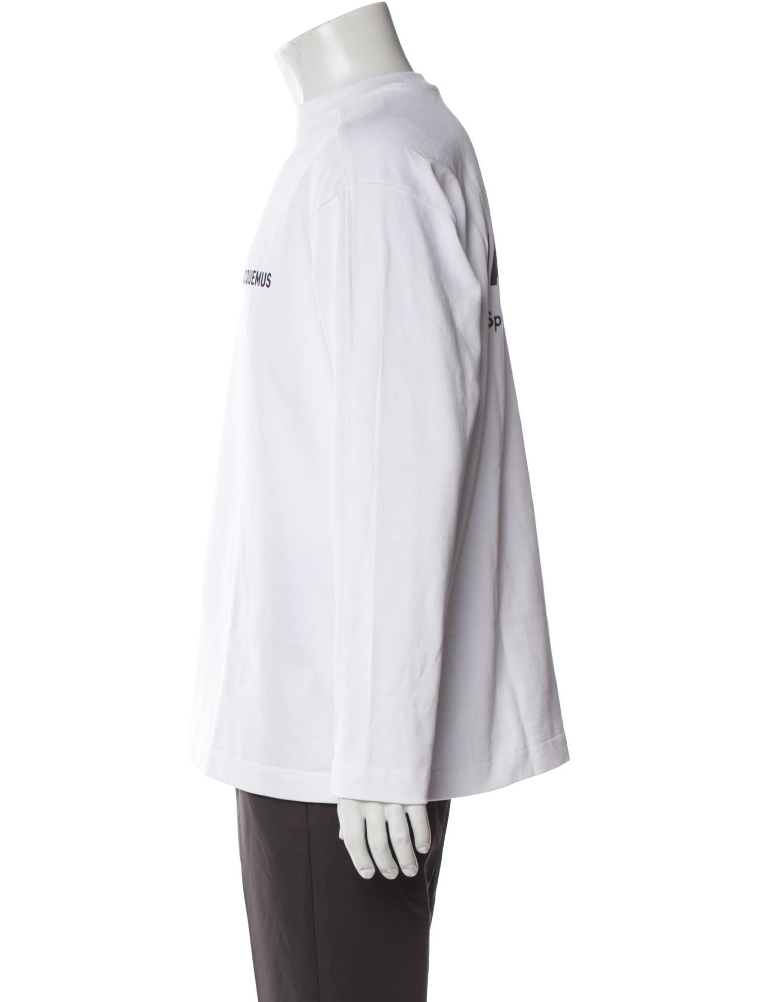 Jacquemus Graphic Print Crew Neck T-Shirt